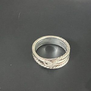 Size 6.5 David Yurman X Crossover Band Ring
